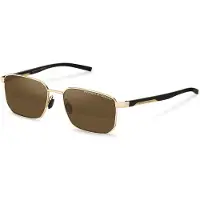 Porsche Design Zonnebril - - P8982 - Goud/zwarte metaal - 57-17-145 - Man