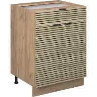 Vicco Fame-Line Onderkasten – 60 cm met lade, zonder werkblad Eiken paneel