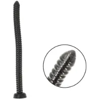 Analconda - Analconda Savana - Anaal Dildo - 46 x 3.2 cm - Zwart
