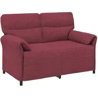 vidaXL Bank 100% polyester metalen frame MDF, Multiplex