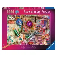 Ravensburger - Vintage Dress Making - 1000 stukjes - Puzzel
