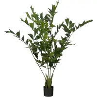 Mica Decorations Vissenstaart Palm Kunstplant in Pot - H150 x Ø100 cm - Groen