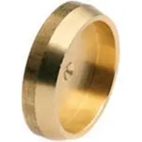 Bonfix afsluitplaat 15 mm. knel vernikkeld