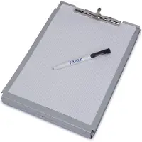 MAUL Klembordkoffer Case A4 topopening aluminium