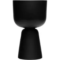 Iittala Nappula bloempot Mat zwart, 23x19 cm