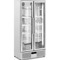 Royal Catering Dranken koelkast - 458 l - roestvrij staal -