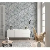 Marburg Botanica Behang met grote bladeren 33306