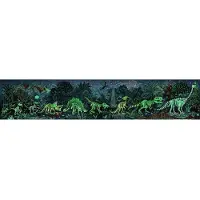 Hape Dinosaurussen fosforescerende Puzzel XXL 200 stukjes