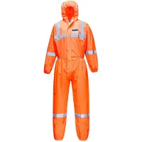 Portwest ST36 VisTex SMS Coverall Type 5/6 (Pk50)