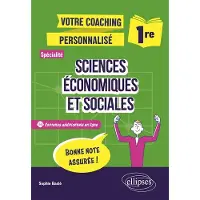 Ellipses SPECIALITE SCIENCES ECONOMIQUES ET SOCIALES 1RE