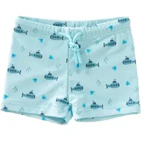 Fresk UV Zwembroek voor Jongens 122 - Sneldrogende Zwemkleding - UV-bescherming UPF 50 - Zwemshort Kinderen - Blauw - Submarine