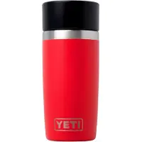Yeti Rambler Travel Bottle 12oz Commuter Cap, Rescue Red, reisthermosfles met draaidop, 355 ml