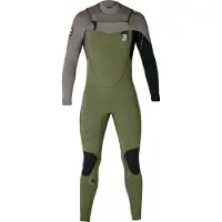 Brunotti - Radiance Wetsuit Heren - Fullsuit 4/3mm - Groen - M