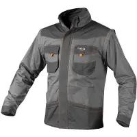 Neo Slim - Werkjas - 100% Katoen - Afneembare Mouwen - CE-gecertificeerd