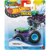 Hot Wheels Monster Jam Color Shifter truck Twin Mill- monstertruck 9 cm schaal 1:64