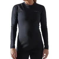 Craft extra warm Thermoshirt dames - Lange mouw - Core Warm - Zwart / 3XL
