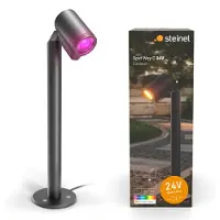 Steinel Way SC 24V - Staande Buitenlamp LED Spot - Bluetooth RGB - Antraciet