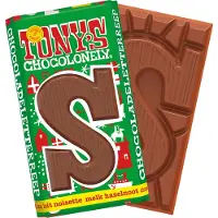 Tony's Chocolonely Chocoladeletter Hazelnoot 'S' 180 g