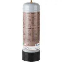 Oxyturbo CO2 wegwerpfles extra groot 2200gr M10x1RH 485600 met voet