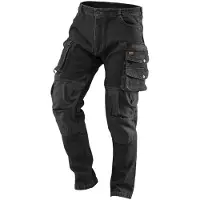 GRUPA TOPEX Werkbroek, Werkbroek DENIM, zwart, maat XS (XS)