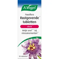 A.Vogel Passiflora Rustgevende sterk tabletten - Helpt lichaam en geest snel tot rust te komen - 30 st