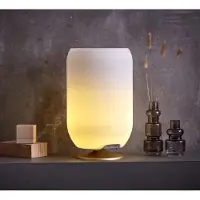Kooduu Dimbaar LED buitenlamp Atmos Brass bluetooth speaker