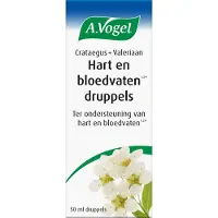 A.Vogel Crataegus + Valeriaan druppels - Bevat Valeriaan: ondersteunt het hart - 50 ml