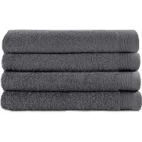 Anytime gastendoek (set van 2) (30 x 50 cm) Antraciet