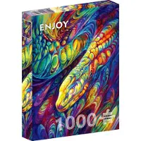 Enjoy Regenboogslang Puzzel 1000 Delen 1 St