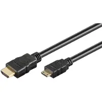 Goobay Mini HDMI - HDMI kabel | CCS aders | HDMI2.0 (4K 60Hz + HDR) | 5 meter