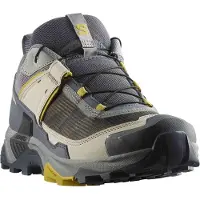 Salomon - Heren wandelschoenen - X Ultra 5 M Monument / Turbulence / Spicy Mustard voor Heren - Maat 9 UK - Grijs