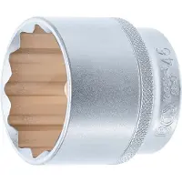 Bgs Dopsleuteldop twaalfkant - 1/2 - 46 mm