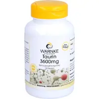 WARNKE Vitalstoffe | Taurine 3600 mg 120 St
