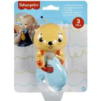 Fisher-Price Teething Time Otter, Jongen/meisje, 3 maand(en), Geluid, Turkoois, Geel