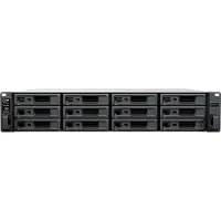 Synology RackStation RS2423RP+II NAS Rack (2U) AMD Ryzen V1780B 8 GB DDR4 0 TB DiskStation Manager Zwart