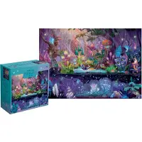 Interdruk PUZZEL - Interdruk Metallic Fantasy Magische Bospuzzel - - 500 Stukjes - Puzzles