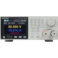 Voltcraft VSPP-1208 19 labvoeding, regelbaar 0 - 80 V/DC 0 - 30 A 1200 W USB, RS485, LAN Programmeerbaar, Op afstand bedienbaar Aantal uitgangen: 1 x
