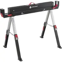 Toolcraft TO-10311630 Werkbok Staal Opklapbaar, In hoogte verstelbaar 590 kg (b x d) 1157 mm x 687 mm 9.75 kg 1 stuk(s)