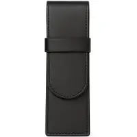 Alassio penetui - 2 pennen - leer - zwart - JU-2610