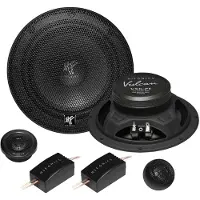 Hifonics VX6.2E - Autospeakers - 16,5cm Composet met losse tweeters - 2 weg luidsprekers - 200watt - goedkope speakers