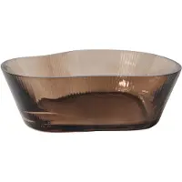 Muubs Ripe schaal Smoked brown, Ø17,5x5 cm