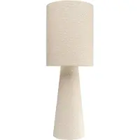 Kare design Tafellamp Marleen Boucle 60cm beige