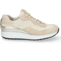 Durea 6319 Wijdte M Veterschoenen | Maat 5 Dames Beige