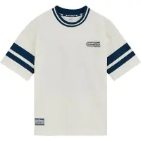 We fashion Shirt donkerblauw / wit