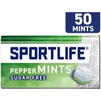 Sportlife Mints peppermints - frisse suikervrije mints - 12x35g