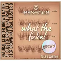 Essence Ogen WimpersWhat The Fake False Lashes 05 Natural Cluster Brown