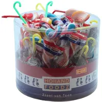 Holland Foodz Lollypop twistzzz- Twister lolly- 50 stuks