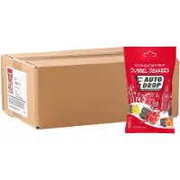 Autodrop - Snoep - Doldwaze Drop Fruit Dubbeldekkers - 16 zakjes - 85 gram