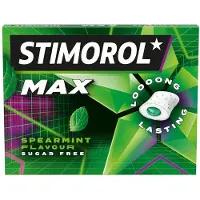 Stimorol Max Spearmint - Kauwgom - Suikervrij - 1x21stuks