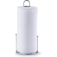 Zeller Present Keukenhanddoekenrek, Keukenrolhouder, Zilver